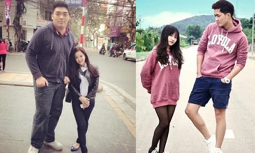 Chuyện tình vượt rào cản của những cặp khổng lồ - tí hon