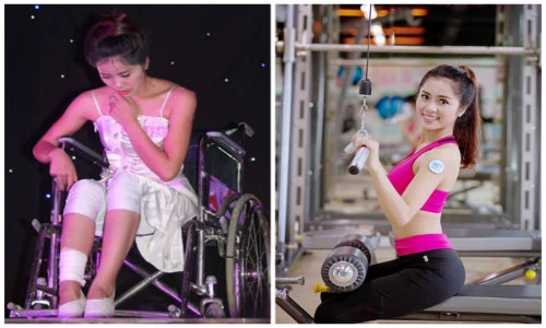 Nhan sắc nữ sinh ĐH Luật “ngồi xe lăn“