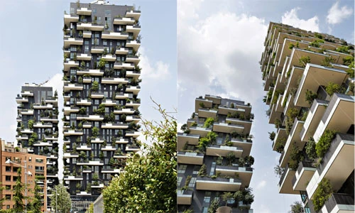 Nhà chọc trời đẹp nhất thế giới giống vườn cây thẳng đứng