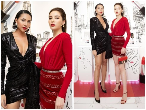 Thời trang đồng điệu đến không ngờ của Kỳ Duyên- Minh Triệu