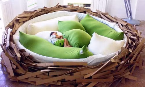 Hình ảnh những kiểu giường ngủ dị nhất quả đất