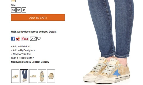 Ngỡ ngàng giày bẩn giá siêu chát 12 triệu đồng hút hồn dàn sao