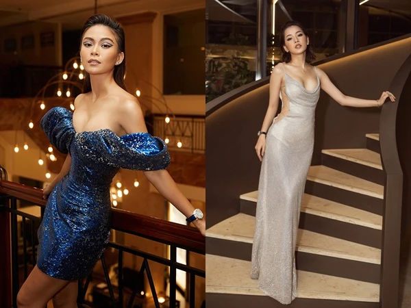 Vẻ quyến rũ “chết người” của mỹ nhân Việt khi diện váy ánh kim sexy