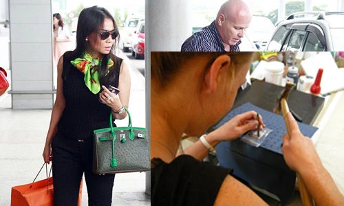 Túi da đà điểu đắt đỏ của Thu Minh được sản xuất thế nào?