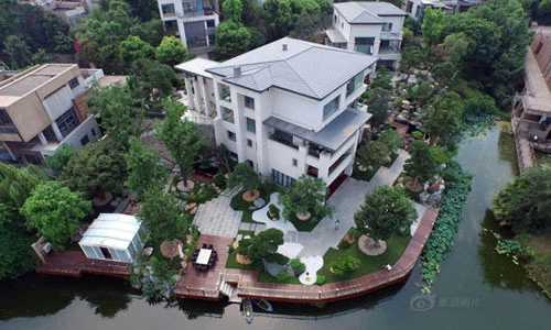 Toàn cảnh biệt thự toàn cây cảnh quý hiếm của đại gia