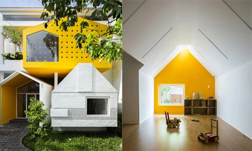 Trường mầm non Việt Nam xuất hiện nổi bật trên báo Tây