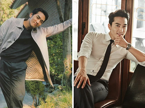 Ngắm gu thời trang của mỹ nam Song Seung Hun sắp tới VN