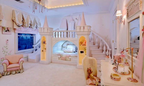 Ngắm phòng cổ tích tiền tỷ cho con đại gia