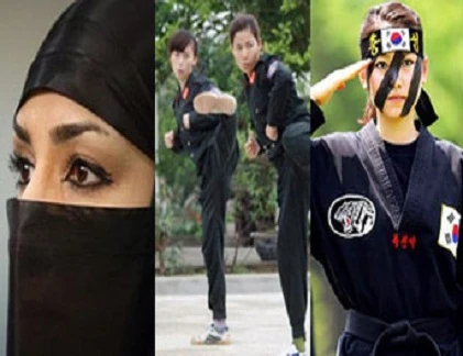 Phát sốt với nữ đặc nhiệm châu Á xinh đẹp