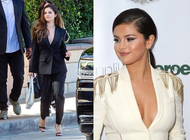 Selena Gomez chuộng gu thời trang táo bạo thả rông khoe vòng một nóng bỏng