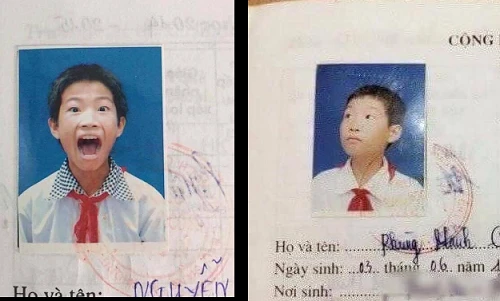 "Cười té ghế" với loạt ảnh thẻ học sinh của teen Việt