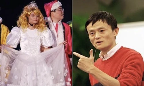 Hết hồn xem tỷ phú Jack Ma biến thành công chúa
