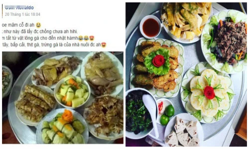 Thiếu nữ 10X khoe mâm cỗ tự nấu khiến chị em “phát cuồng“