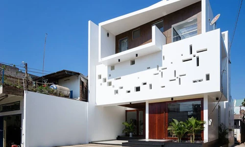 Ngôi nhà ở Đồng Nai nổi bật với thiết kế độc lạ