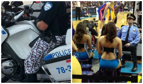 Chộp khoảnh khắc hài hước của cảnh sát 