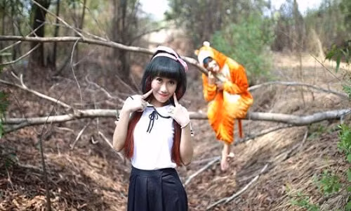 Cặp đồng tính nữ chụp ảnh mừng ngày Quốc tế thiếu nhi