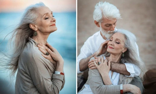 Bộ ảnh lãng mạn "tình yêu không có tuổi" gây bão mạng