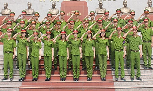 Bộ ảnh kỷ yếu đẹp như mơ của sinh viên cảnh sát