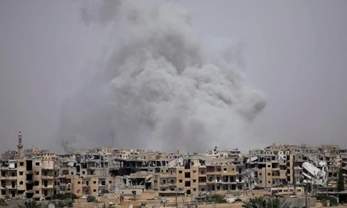 Cảnh hoang tàn ở Raqqa sau khi IS bị đánh đuổi