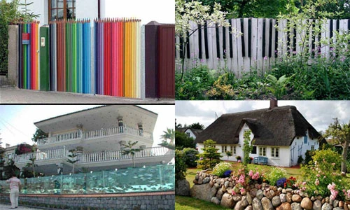 Những kiểu tường rào nhà đẹp cực lạ mắt