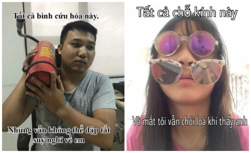 Mạng Việt rộ trào lưu "Cái gì cũng nói hộ lòng tôi"