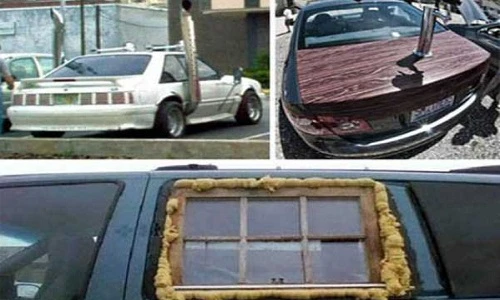 Những màn chắp vá ô tô siêu bá đạo 