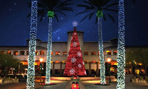 Các tòa nhà nổi tiếng thế giới trang hoàng đón Giáng sinh
