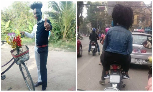 “Quái nhân đường phố” gây bão mạng Việt 