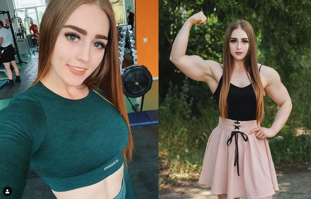 “Búp bê” Nga ăn 7 bữa/ngày để sở hữu cơ bắp cuồn cuộn