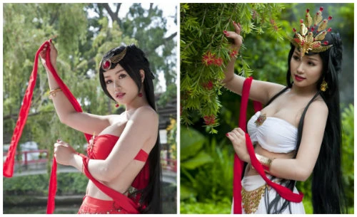 Nữ DJ Sài thành hóa nàng Điêu Thuyền gợi cảm