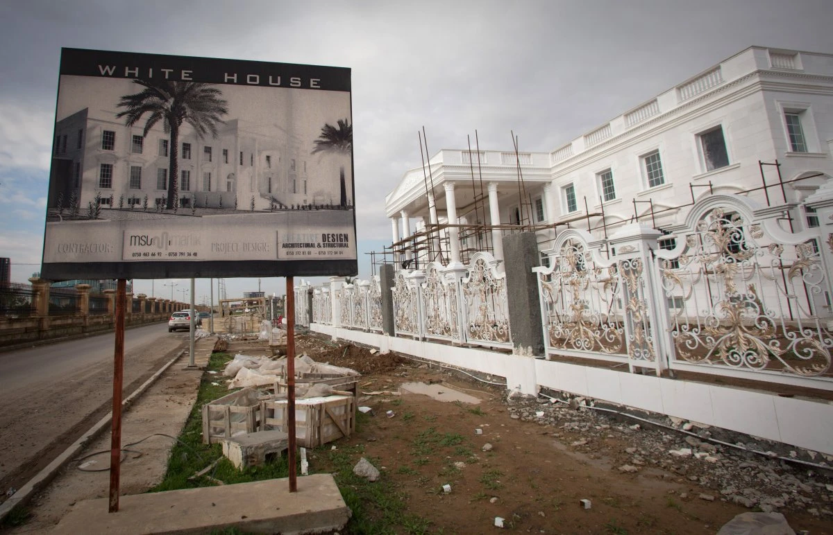 Đại gia Iraq chơi ngông xây bản sao Nhà Trắng