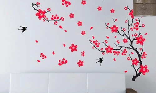 Chọn giấy dán tường trang trí nhà chào năm mới