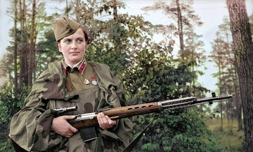 10 nữ xạ thủ người Nga nguy hiểm nhất Thế chiến II
