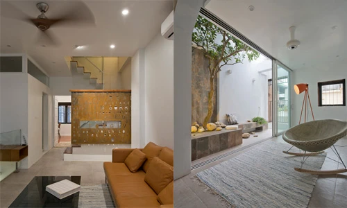 Soi nội thất ngôi nhà Việt trong hẻm vừa lên báo Mỹ