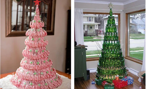 Trang trí nhà đẹp với cây thông Noel quái dị