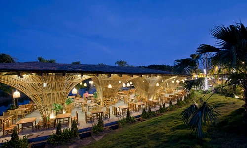 Nhà hàng tre của kiến trúc sư Việt lên báo Mỹ