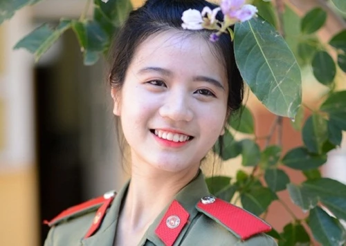 Ngắm nam thanh, nữ tú trường Học viện An ninh nhân dân