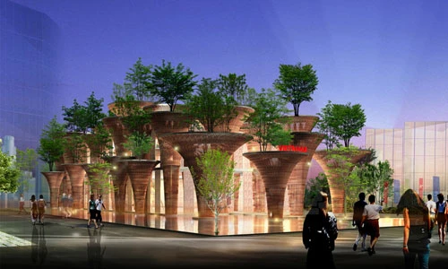 Nhà hoa sen Việt Nam lọt top công trình đẹp 2015