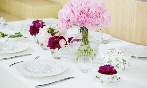 Nghệ thuật bố trí bàn ăn đẹp mắt