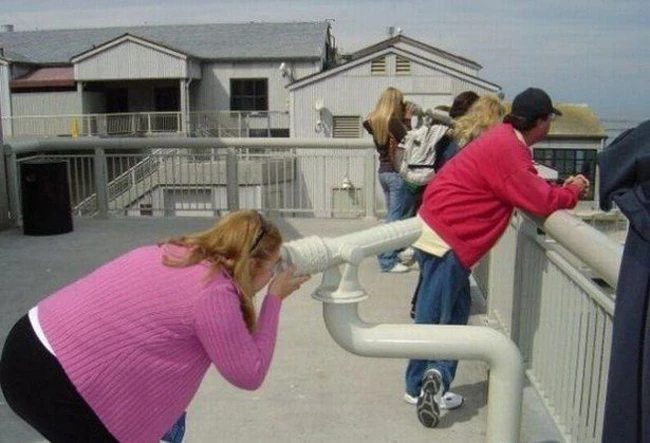 Giật mình với hình ảnh khiến người khác nhìn nhầm