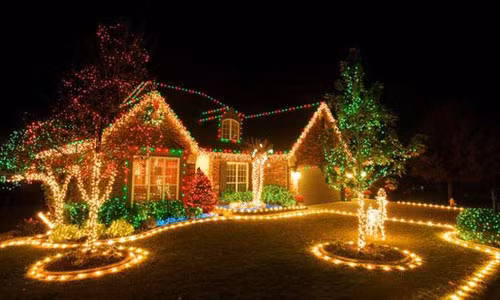 Những ngôi nhà Giáng sinh đẹp lung linh
