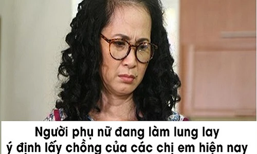 Cười sặc với ảnh chế phim "Sống chung với mẹ chồng"