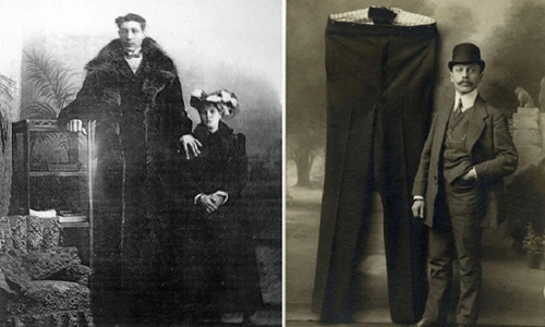 Ảnh hiếm về người đàn ông cao nhất thế giới 