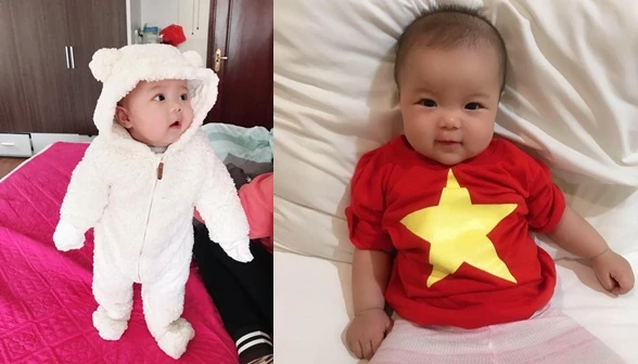 Những hình ảnh cực đáng yêu của con gái Quế Ngọc Hải