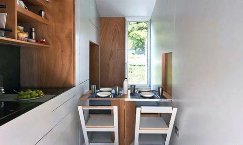 Bất ngờ với nội thất bên trong căn nhà “siêu nhỏ”