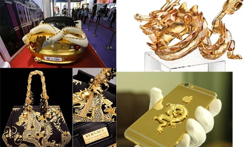 Những vật phẩm chạm khắc hình rồng hút hồn đại gia