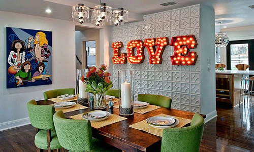 Trang trí nhà mới lạ với các loại chữ treo tường