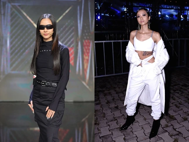 Gu thời trang cá tính và sexy của HLV nữ duy nhất của “King of Rap”