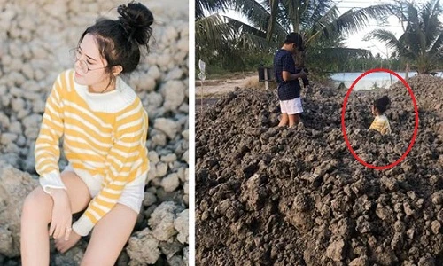 Hậu trường “bốc mùi” sau bộ ảnh sống ảo của gái xinh