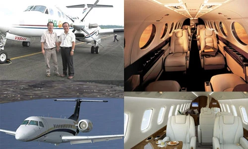 Đọ độ xịn máy bay cũ - mới của bầu Đức